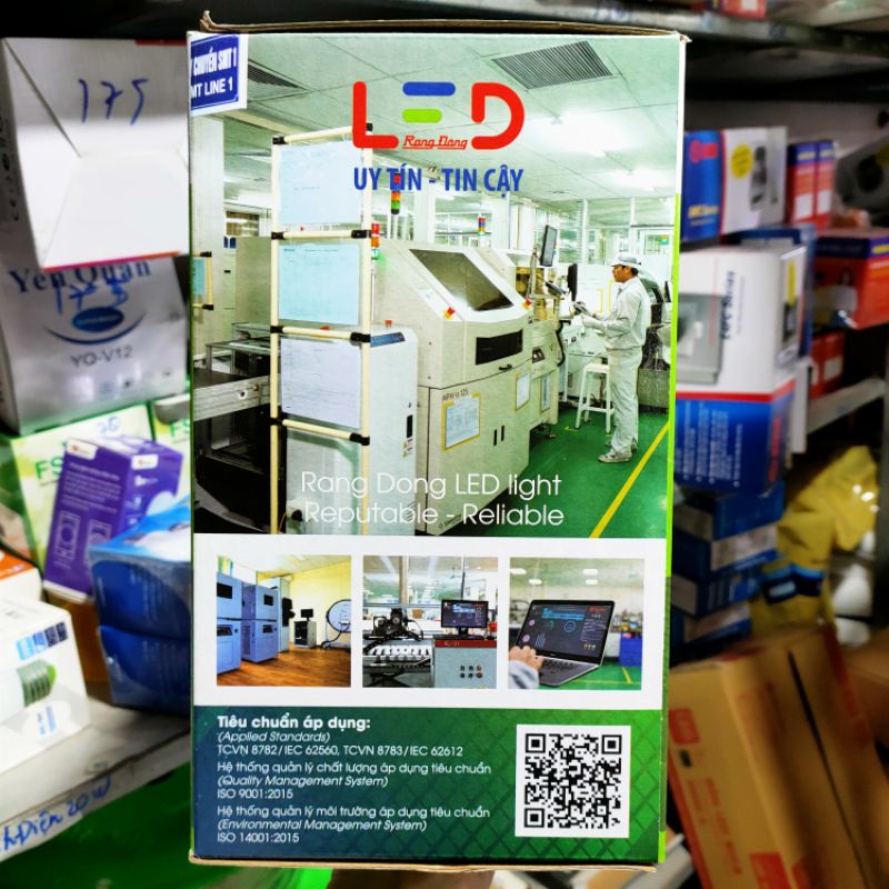 Bóng Đèn LED Bulb TRỤ 30W 40W 50W Rạng Đông  , bảo hành 1 đổi 1, Áng sáng trắng 6500k - Bách Hóa Việt Hường