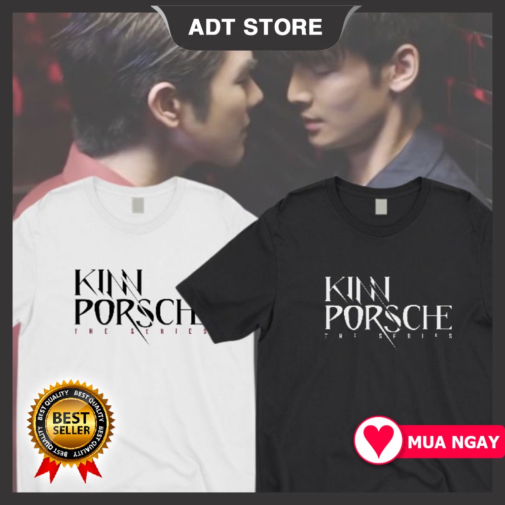 Áo thun KinnPorsche the series MileApo 2 màu đen trắng độc đẹp