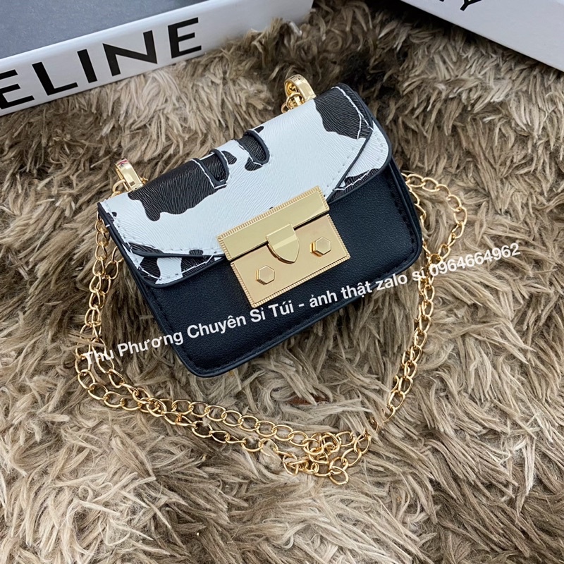 Túi mini đeo chéo kẹp nách cn.K hot trend thời trang mẫu mới nhất( ảnh thật shop chụp)