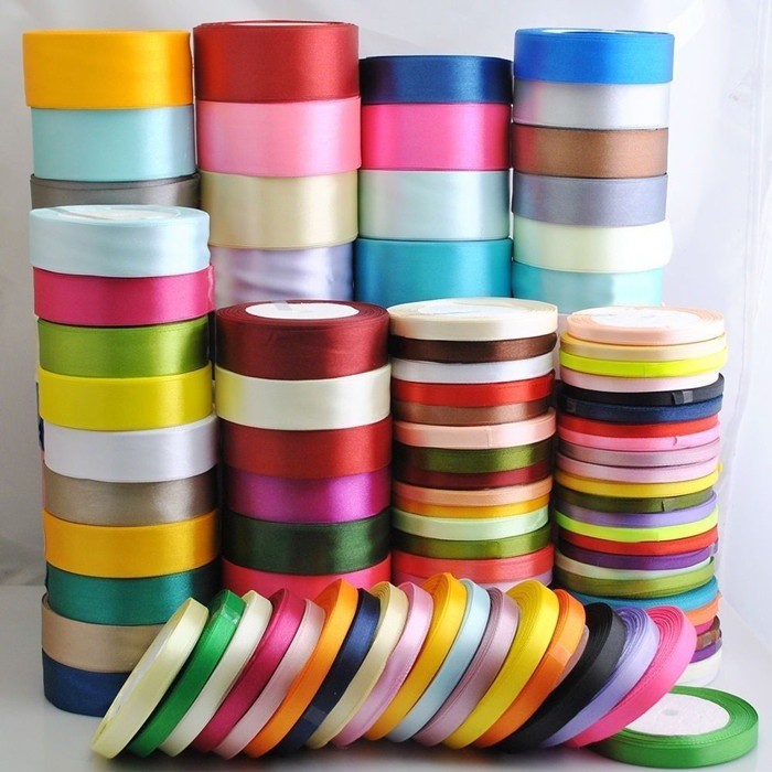 25Yard Satin Bow Embellishment Decoration Craft Ribbons Home Décor