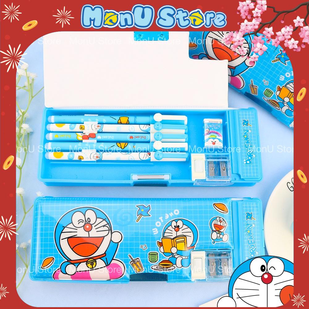 Hộp bút nhựa DORAEMON DOREMON dễ thương cute MON0241 (không kèm bút)