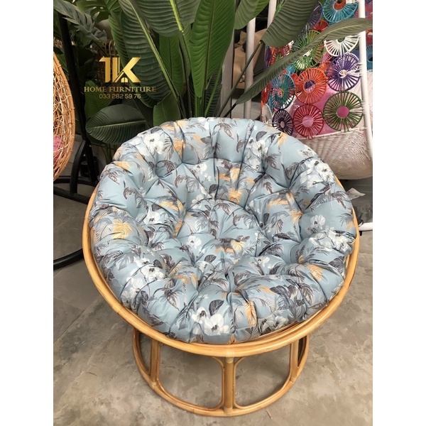 Ghế papasan mây thật