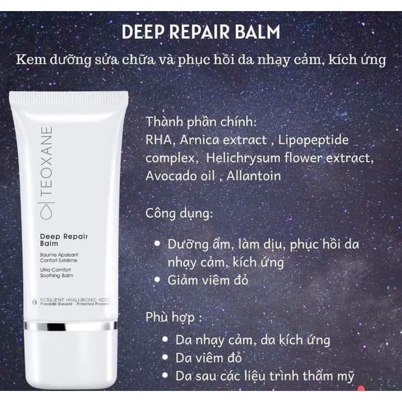 Kem phục hồi độ ẩm Teoxane Deep Repair Balm