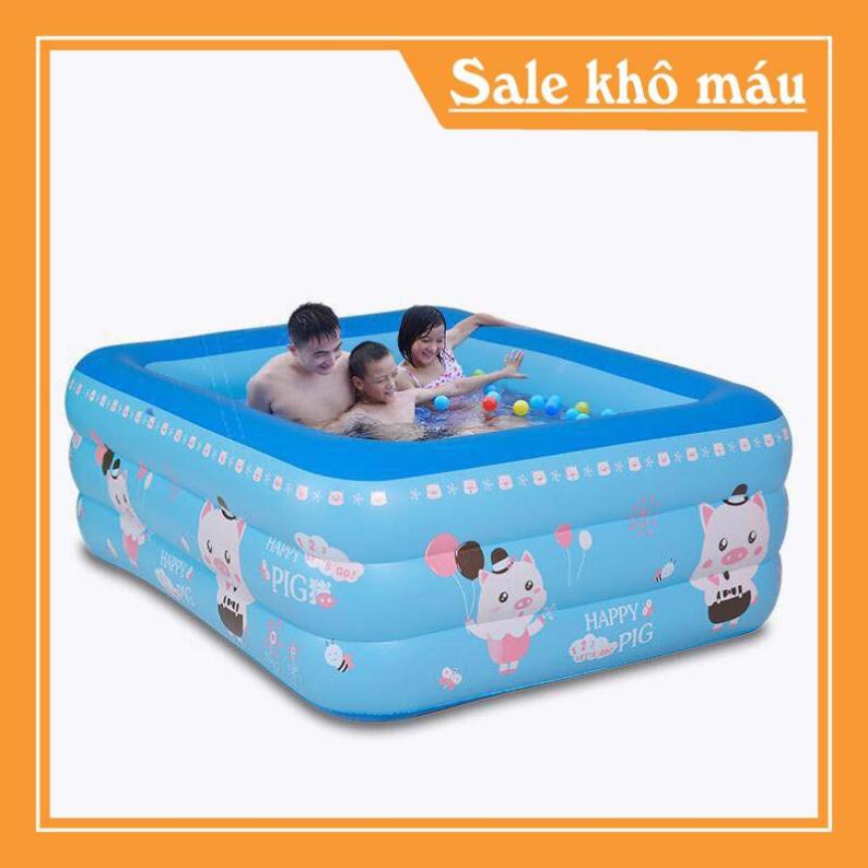 [FreeShip – Sale khô máu] [FREE SHIP] BỂ BƠI 3 TẦNG CHỮ NHẬT 1,3M(DEAL CHUẨN)