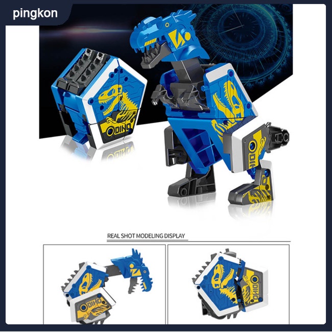 Đồ Chơi Lắp Ráp Robot Khủng Long Sáng Tạo Cho Trẻ Em