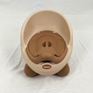 Bô gấu Hokori Baby cao cấp - Bô cho bé tập đi vệ sinh có tựa lưng chính hãng Việt Nhật