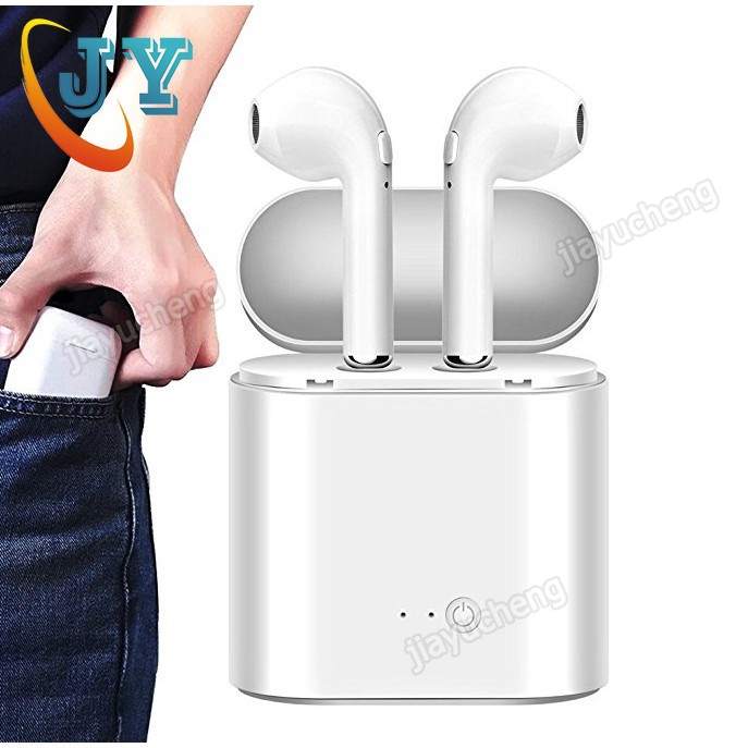 Tai nghe Bluetooth không dây i7s TWS có thể sạc lại qua cổng USB | BigBuy360 - bigbuy360.vn