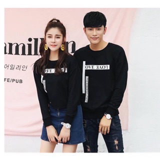 Áo phông nam, nữ dài tay ove love