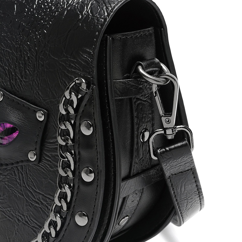 Youyo Túi Đeo Chéo Nhỏ Đựng Điện Thoại Phong Cách Steampunk Gothic Satchel