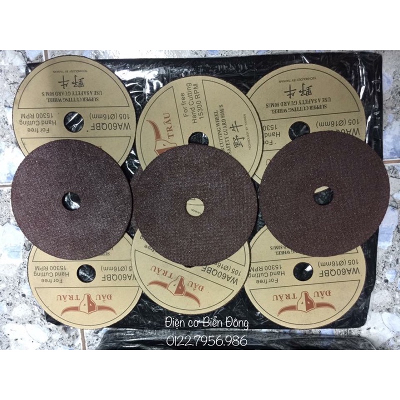 Đĩa cắt sắt đầu 🐃 hàng cao cấp loại 1 dùng cho máy mài cắt 100mm