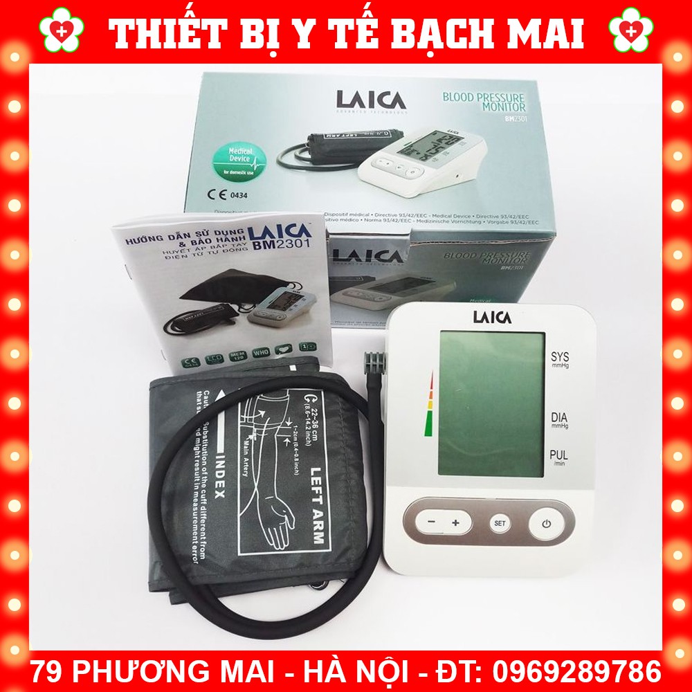  Máy Đo Huyết Áp Bắp Tay LAICA BM2301 - Giá Rẻ Nhất Thị Trường