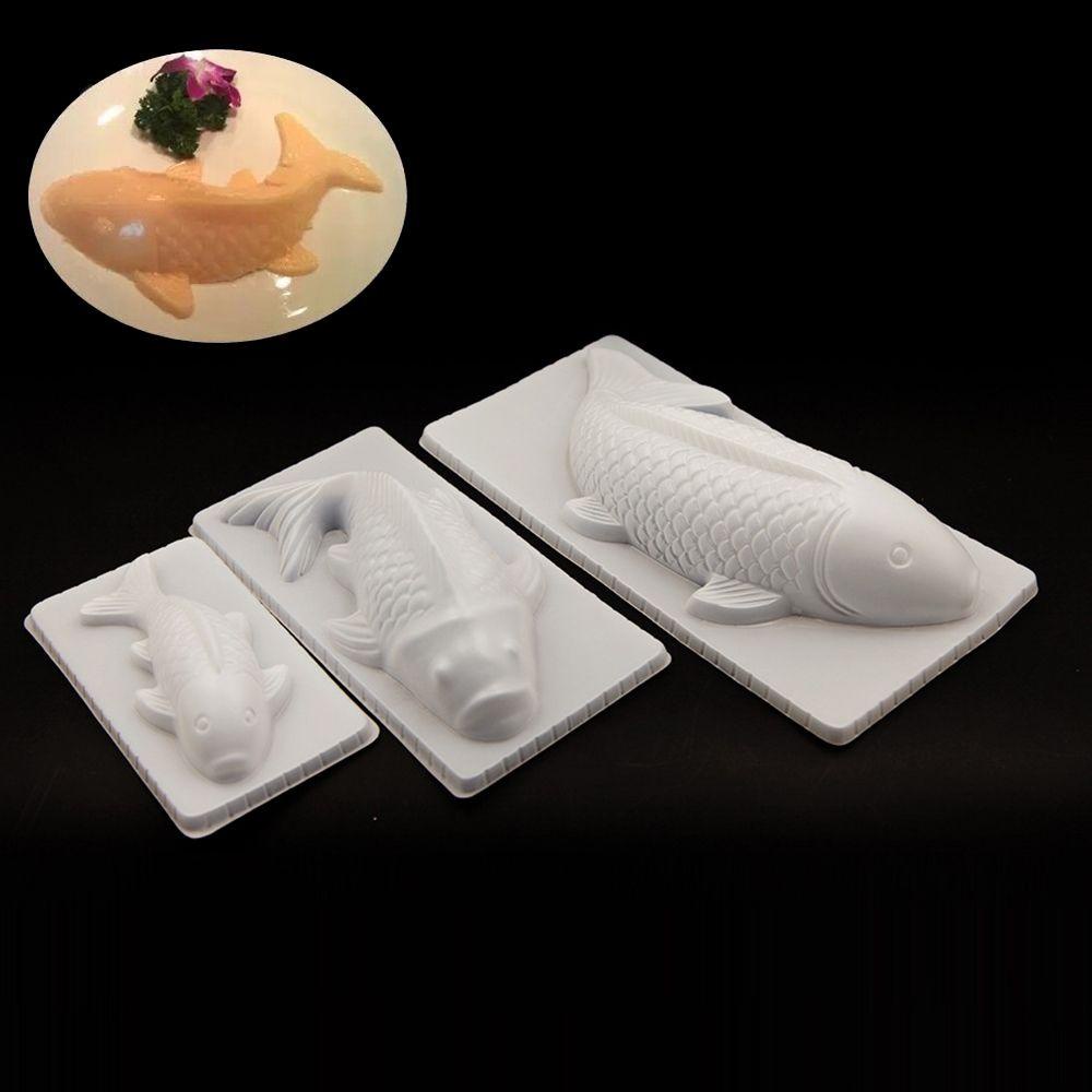 Khuôn Làm Bánh Hình Cá S / M / L Bằng PP