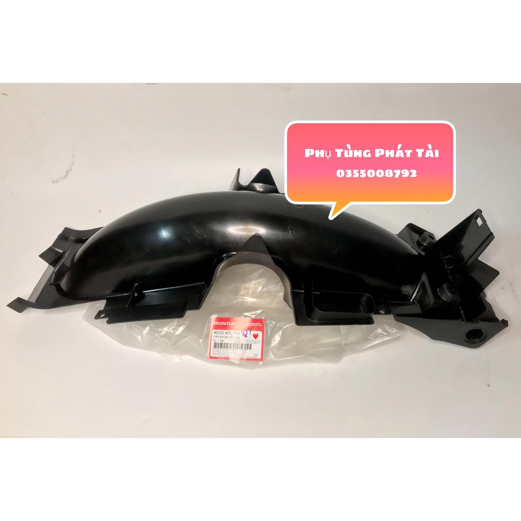 Chắn Bùn Gầm Bánh Xe Sau Wave RS - A100 - S100 Chính Hãng Honda