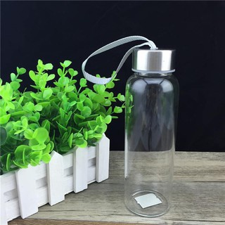 BÌNH NƯỚC THỦY TINH CÓ DÂY XÁCH 500ML
