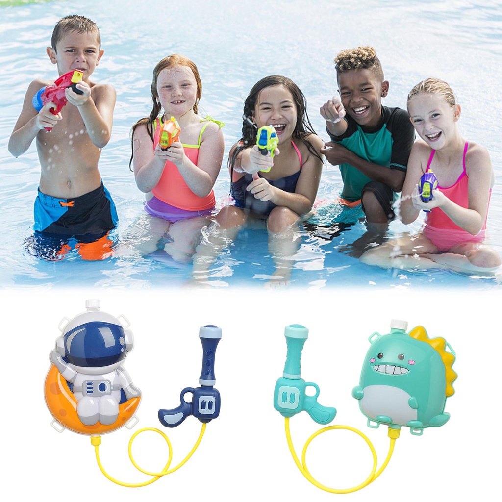 Đồ Chơi Súng Nước Có Ba Lô Và Dây Đeo Điều Chỉnh Được Thoải Mái