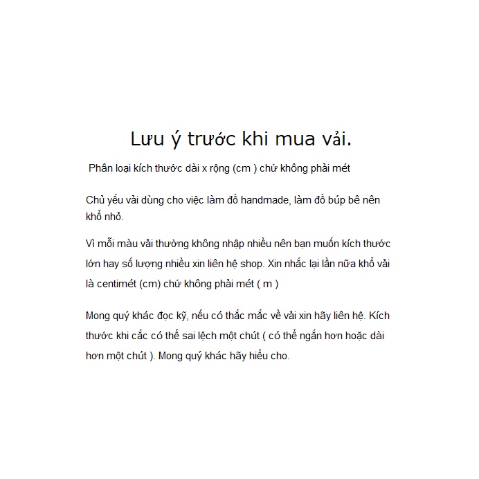 Vải da thun 4 chiều, sáng bóng dùng may cho doll, búp bê, làm đồ handmade, diy