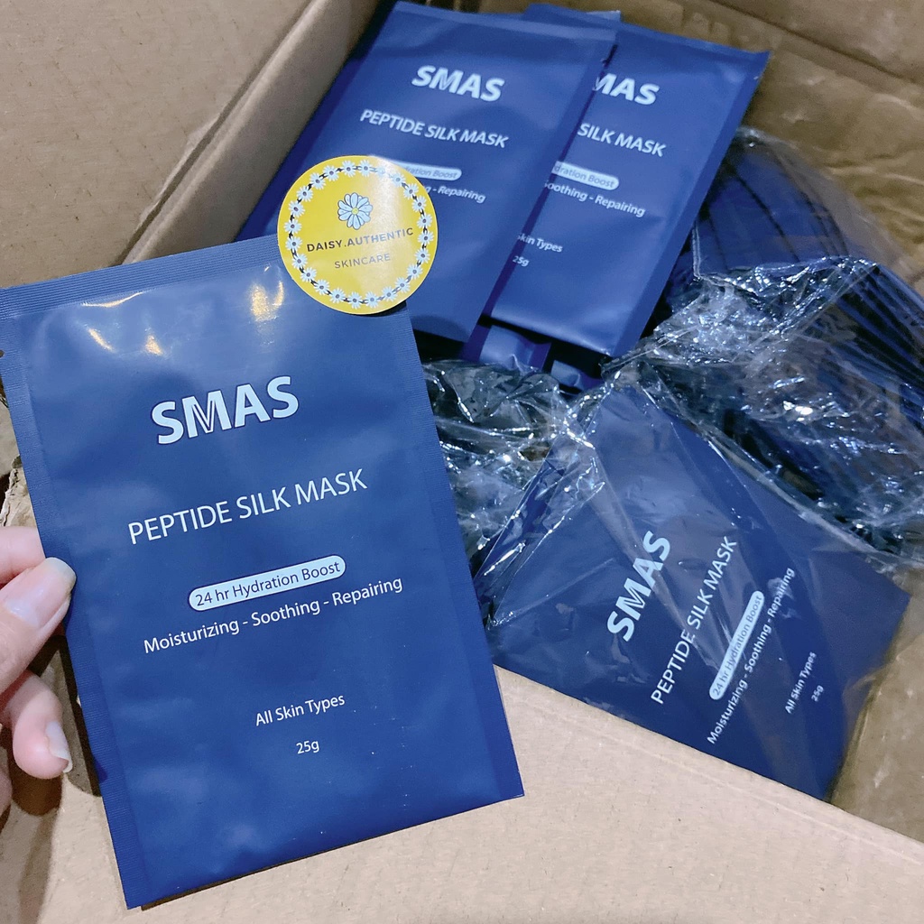 Mặt nạ Smas Peptide Silk Mask cấp ẩm làm dịu da