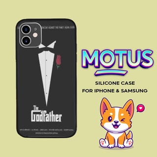 Ốp Lưng movie The Godfather poster chống sốc đen MOTUS cho SAMSUNG và iPhone MOV20210055