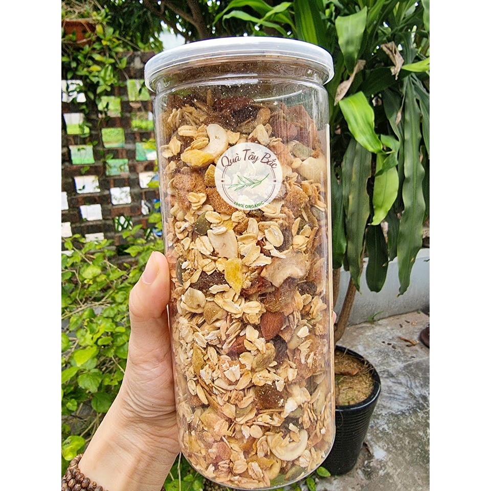 Granola cao cấp - Ngũ cốc ăn kiêng eatclean 500g