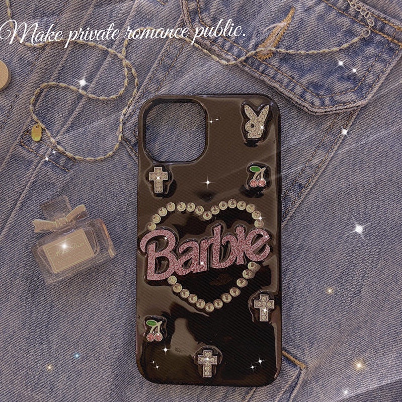Ốp Điện Thoại In Hình Búp Bê Barbie Cho iPhone 15Promax 14 13 12 11 Pro Max XR XS Max 7 8 Plus Phone Case