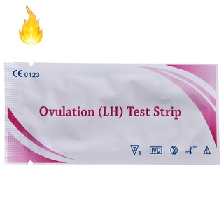 Set 10 que giấy thử rụng trứng pH Lh dùng tại nhà cho nước bọt/ nước tiểu