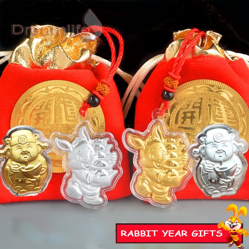 Vòng cổ Mặt Thỏ Hoạt Hình May Mắn 2023