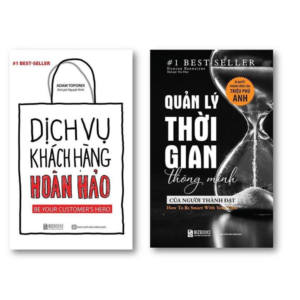 Sách - Combo Dịch Vụ Khách Hàng Hoàn Hảo + Quản lý thời gian thông minh của người thành đạt