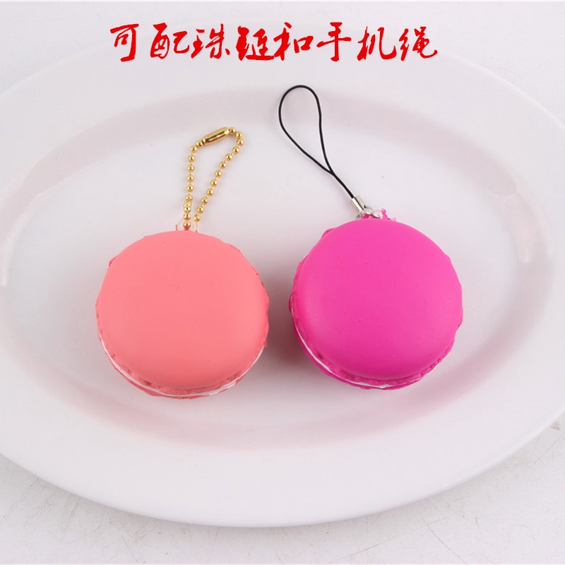 Đồ Chơi Squishy Hình Bánh Macaron 50 Dễ Thương