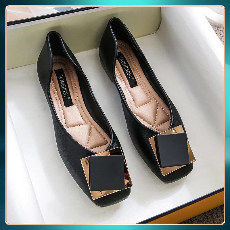 giày big size nữ Giày Búp Bê Đế Mềm Size Lớn 35-43 41 Thời Trang Mùa Xuân Cho Nữ