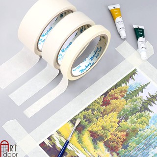 Băng dính giấy bản 2cm & 5cm - dài 15, 30 mét ( 1 & 2 mặt dính)