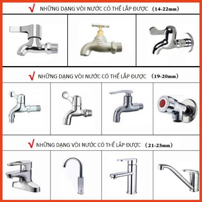 [FREE SHIP] Bộ dây vòi xịt nước rửa xe, tưới cây . tăng áp 3 lần, loại 20m 206236 đầu đồng.cút,nối đen + tặng mở chai