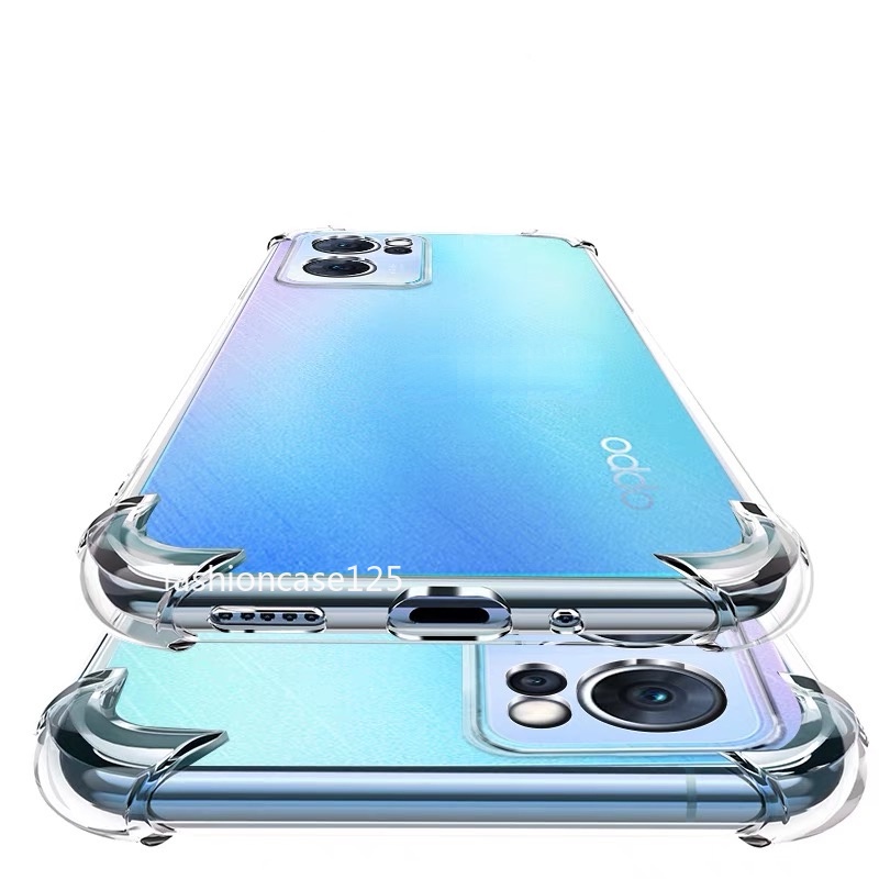 Ốp Điện Thoại Silicon Trong Suốt Chống Sốc Sang Trọng Cho OPPO Reno 7 Reno 7Pro 5G Reno 7Z 5G