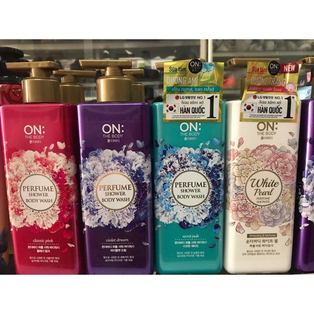 Sữa Tắm Nước Hoa On The Body Perfume 500g