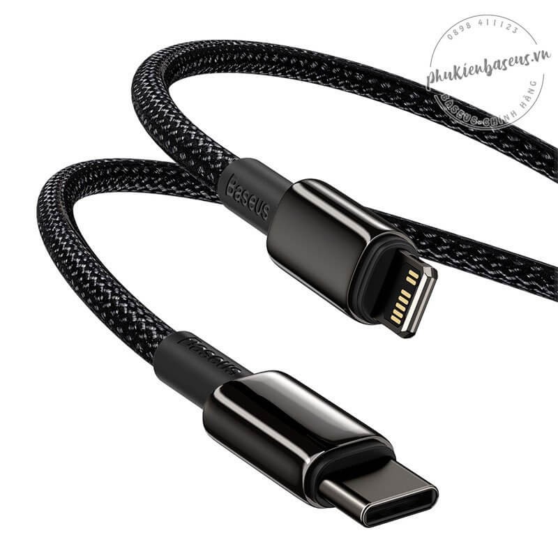 Dây sạc nhanh 20w type c to lightning Baseus chính hãng | BigBuy360 - bigbuy360.vn