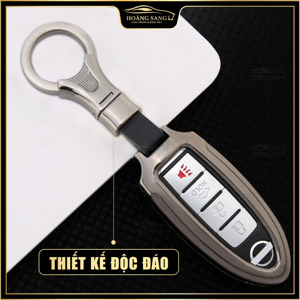 ốp chìa khóa Nissan , bảo vệ chìa khóa nissan thép không gỉ với khả năng chịu lực , sang trọng và hiện đại
