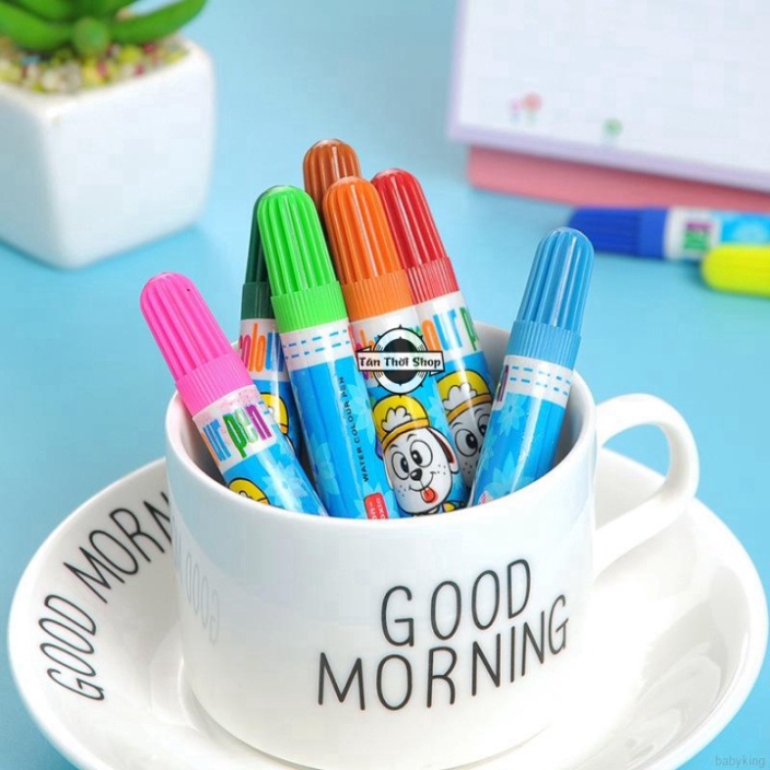 ⚡️𝐅𝐑𝐄𝐄 𝐒𝐇𝐈𝐏⚡️ Set 12 Bút thuốc nước Cho Bé Tập Vẽ x