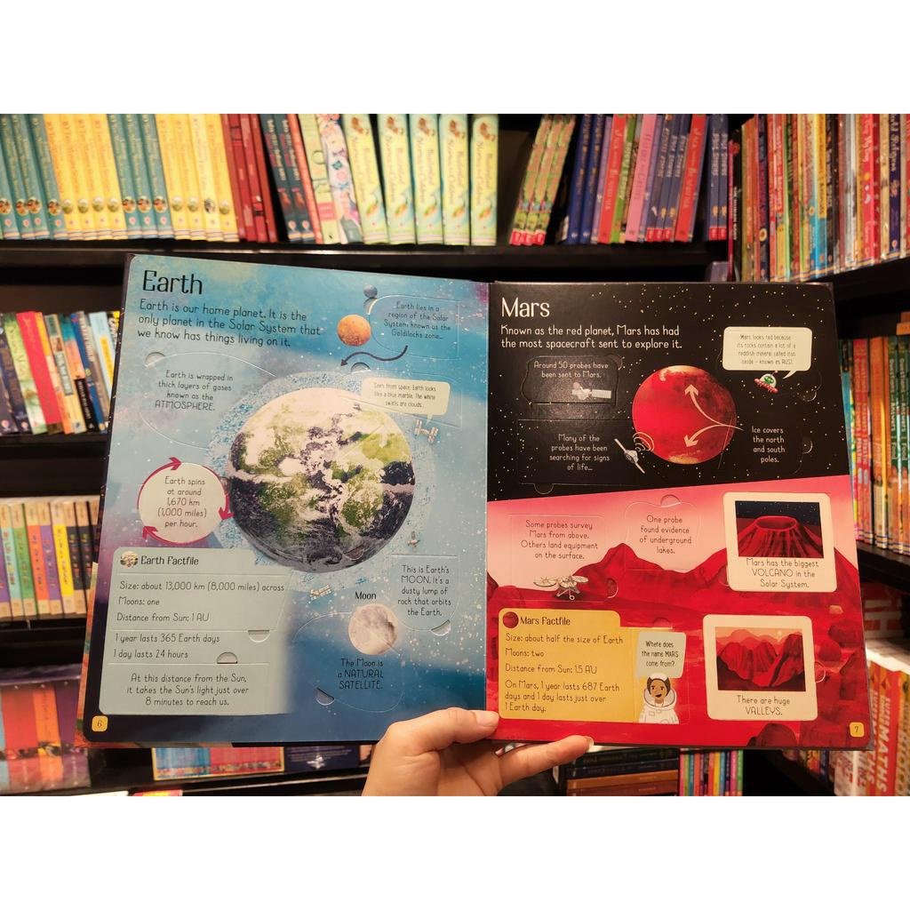 Sách - Flap Book See Inside The Solar System