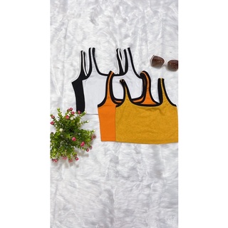 Áo Thun Gân Croptop siêu cute