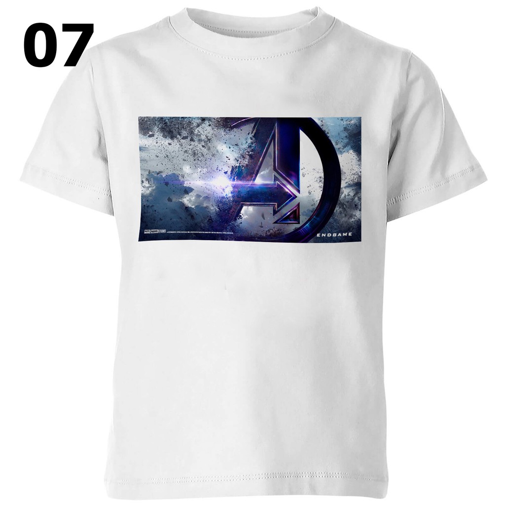 Áo thun Avengers Ngắn Tay Cổ Tròn Cho Nam Và Nữ Thoitrang24h
