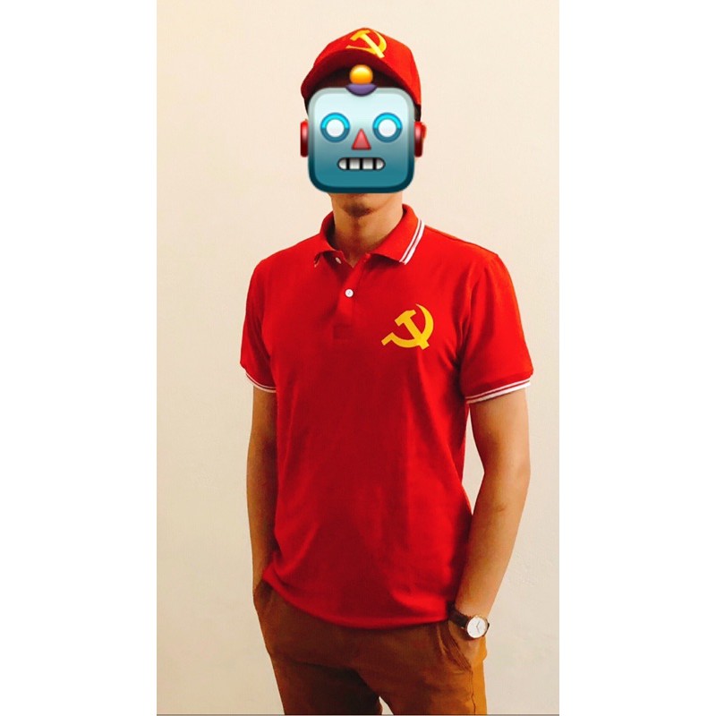 Áo polo búa liềm