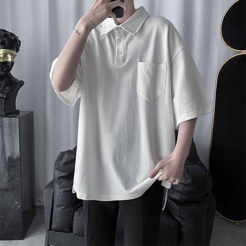 Polo pocket - Polo túi thun da cá / Nam nữ unisex - Jejul.store