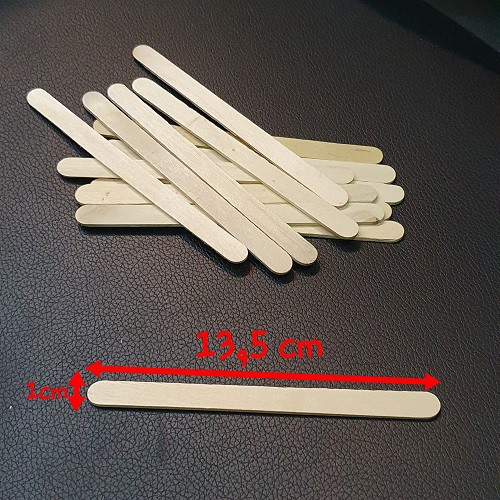 Bó 100 Que Kem Size Trung 10mm x 135mm Làm Handmade