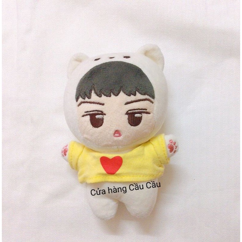 Gấu bông doll EXO Sehun Hun Artic Fox Hunie 15cm có sẵn 73