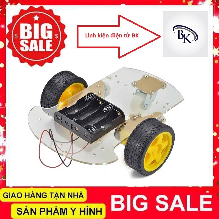 KHUNG XE ROBOT 3 Bánh