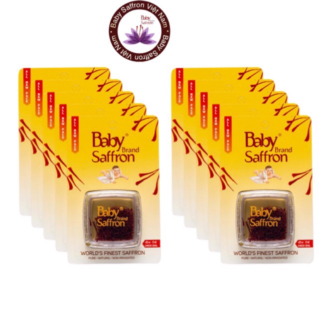 Nhuỵ Hoa Nghệ Tây Baby Saffron Ấn Độ Combo 10Gr