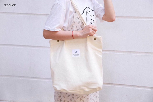 Túi tote , túi vải canvas đeo vai You need this one chất liệu dày dặn phong cách Hàn Quốc