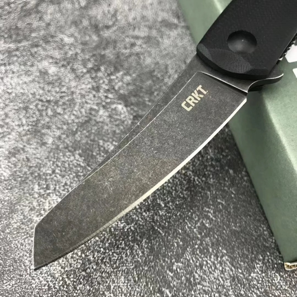CRKT-7150 Gấp G10 Xử lý D2 Tấm sống còn Cắm trại ngoài trời Công cụ EDC đa chức năng