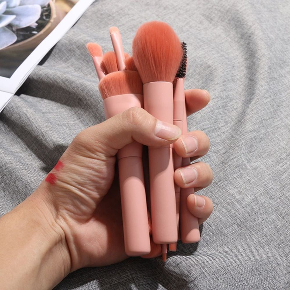 [Hàng mới về] Bộ 1/10 cây cọ trang điểm phấn mắt nền moi cán gỗ sành điệu cho nữ