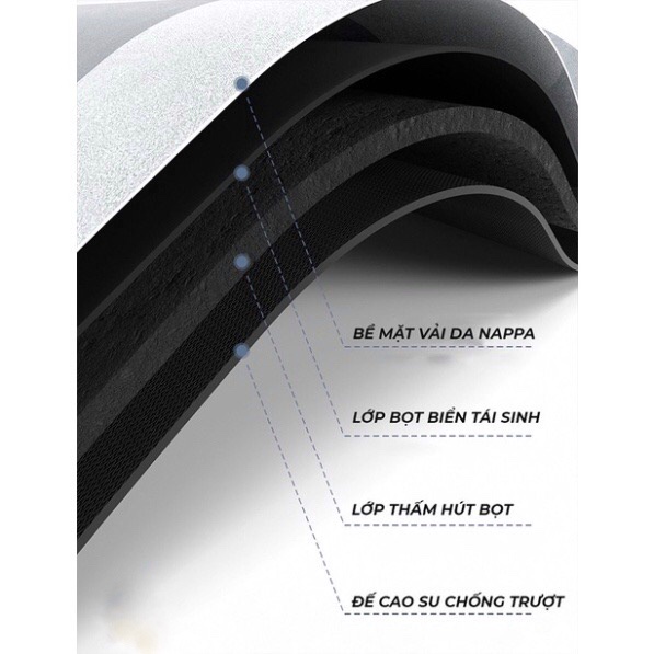 Thảm lau chân siêu thấm hút chống trượt, thảm chùi chân silicon hút nước cửa nhà tắm