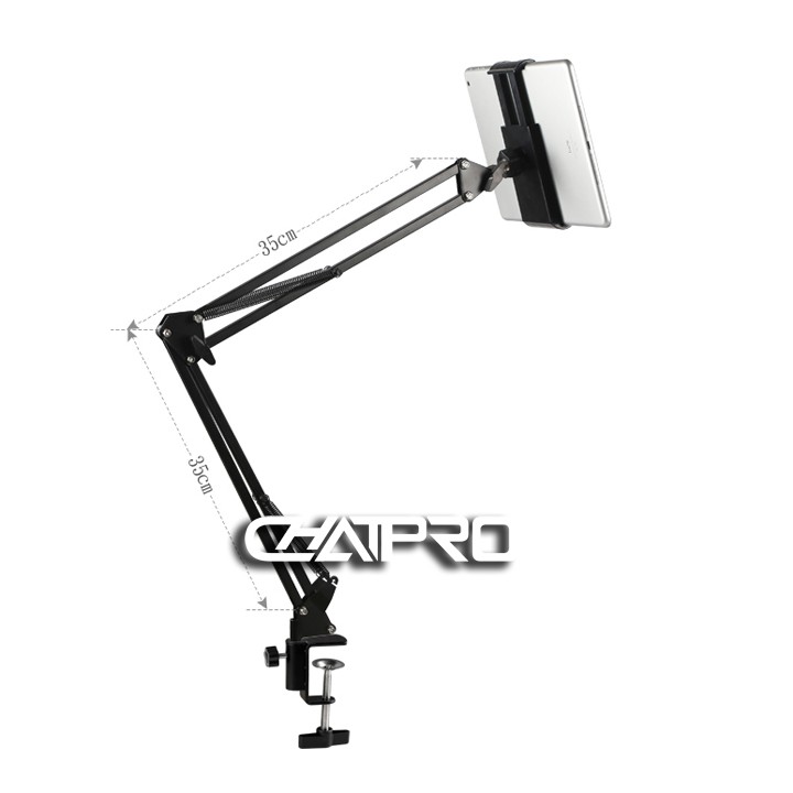 Giá đỡ iPad, máy tính bảng có chân kẹp đầu giường, cạnh bàn | BigBuy360 - bigbuy360.vn